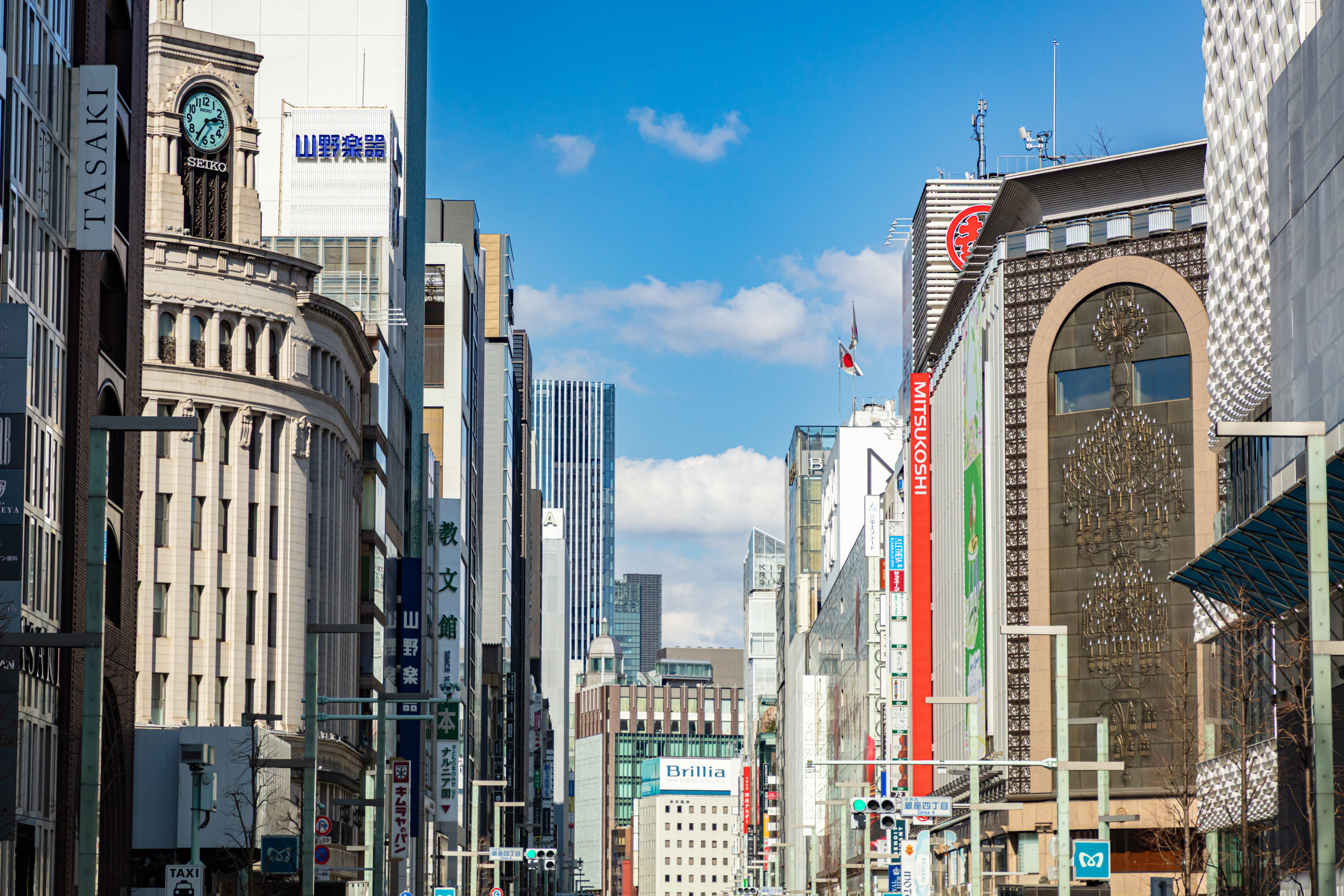 銀座の風景