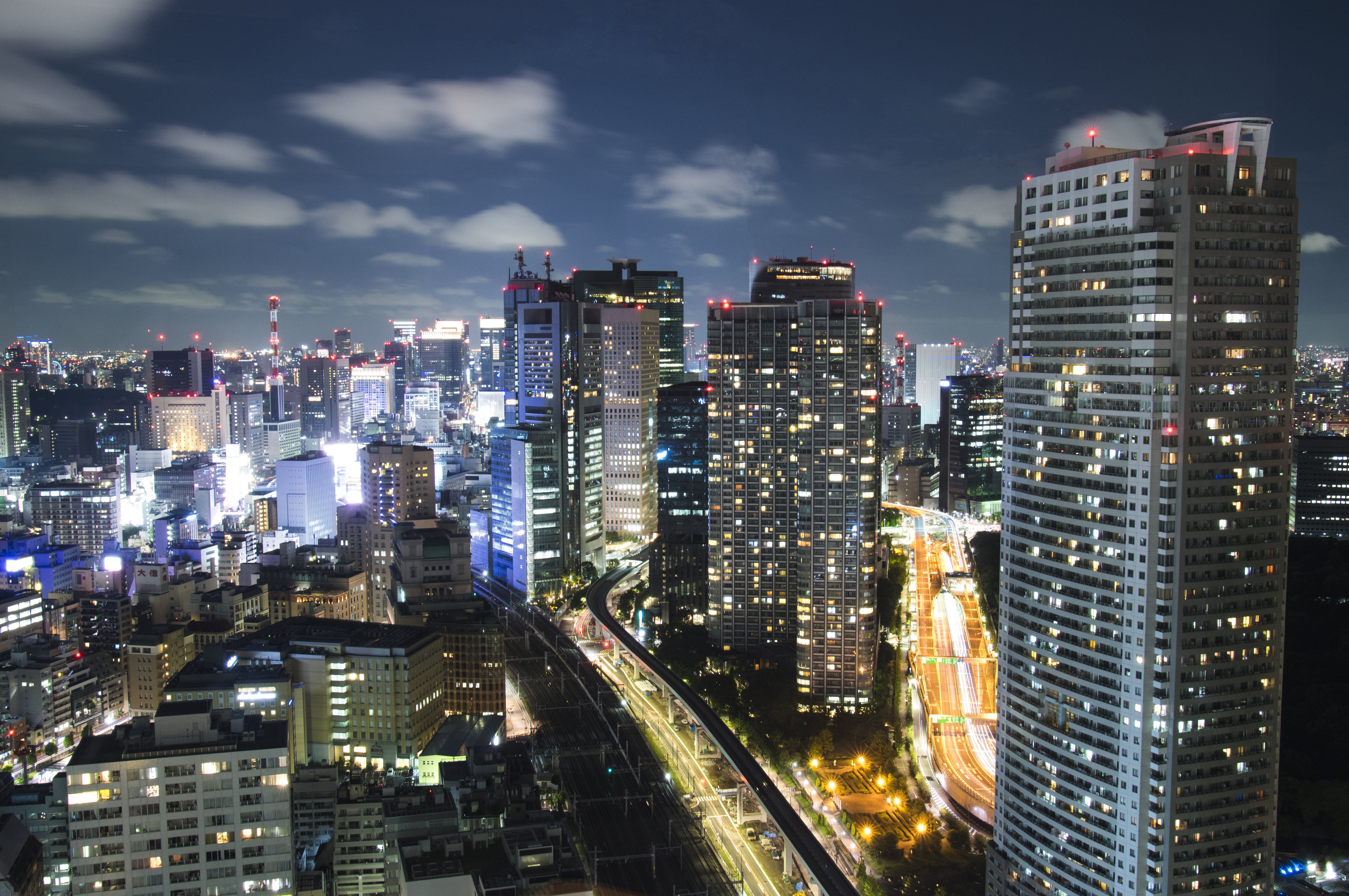 東京の夜景