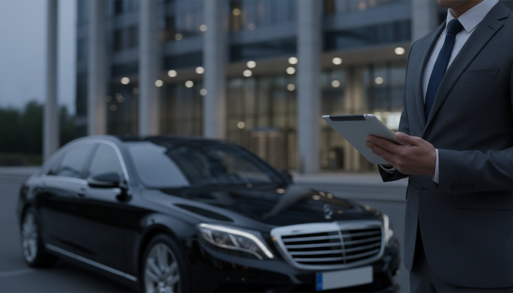 ドアサービスを行うTS Limoの車両